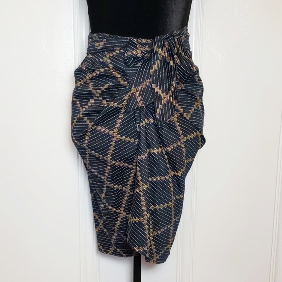 Isabel Marant Etoile Jayda Printed Wrap Skirt - Picture 2 of 8